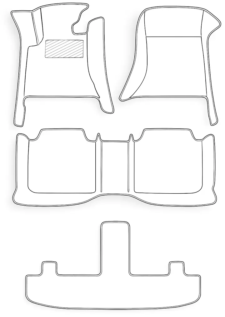 1st + 2nd + 3rd Row
